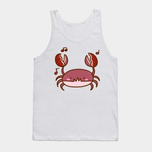 Musical Red Crab Tank Top